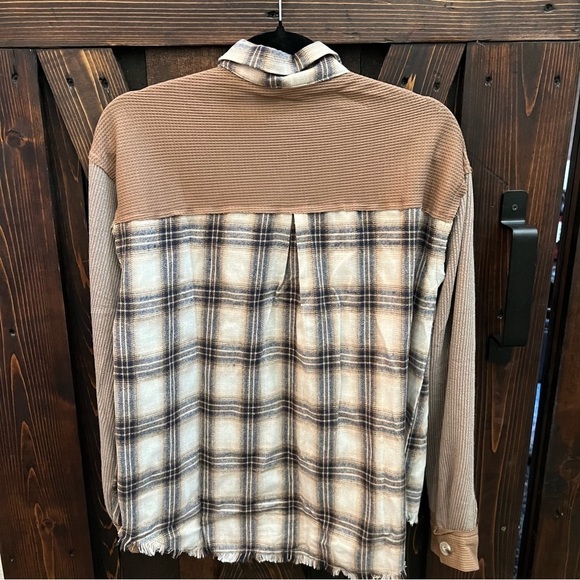 NWT Hem & Thread Plaid Shirt/Jacket - Size Small - Picture 6 of 6